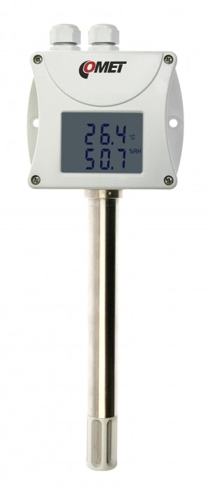Capteur de température et d'humidité Comet T3413 avec sortie RS485, plage de mesure -60 à +80 °C