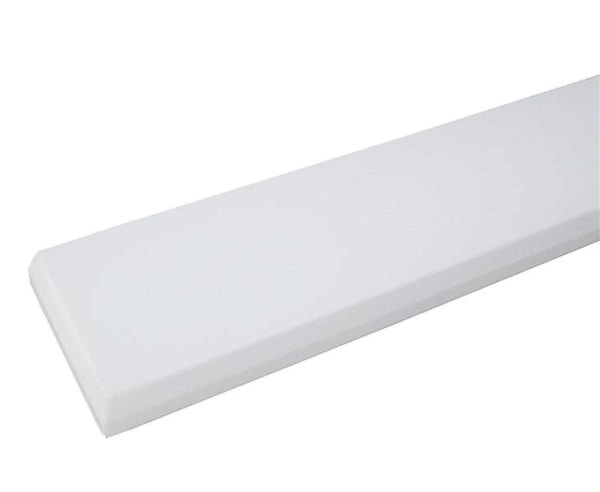 Opbouw armatuur IP40 1x36W opalen reflector