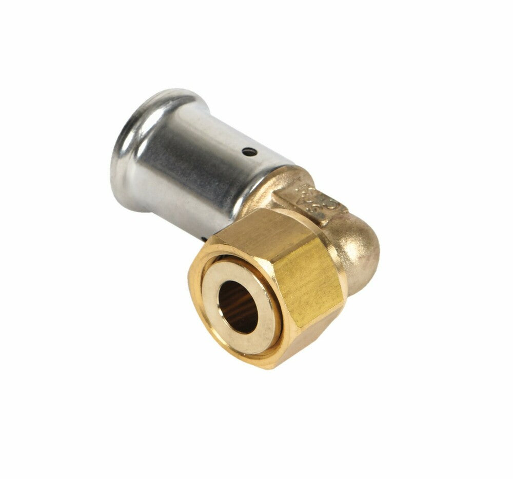Henco coude 90° press à raccord à visser d'etanchéité plate coude 32x1"