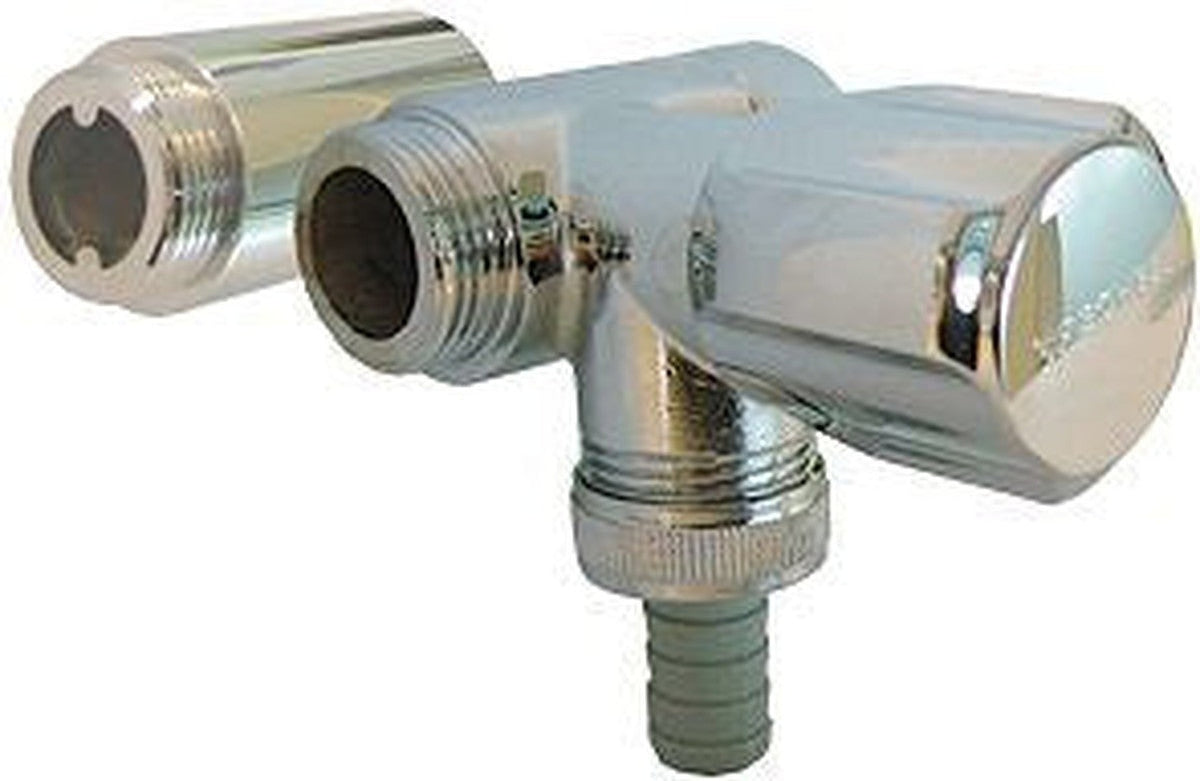 Schell aanvoerkraan met verlengstuk 3/4"