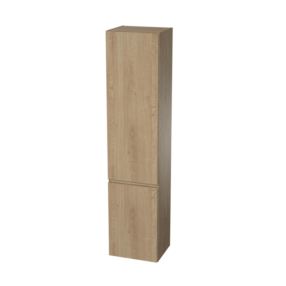 Van Marcke Fortitudo Due armoire colonne L400xH1760xP340mm 2portes gauche Oak Hell