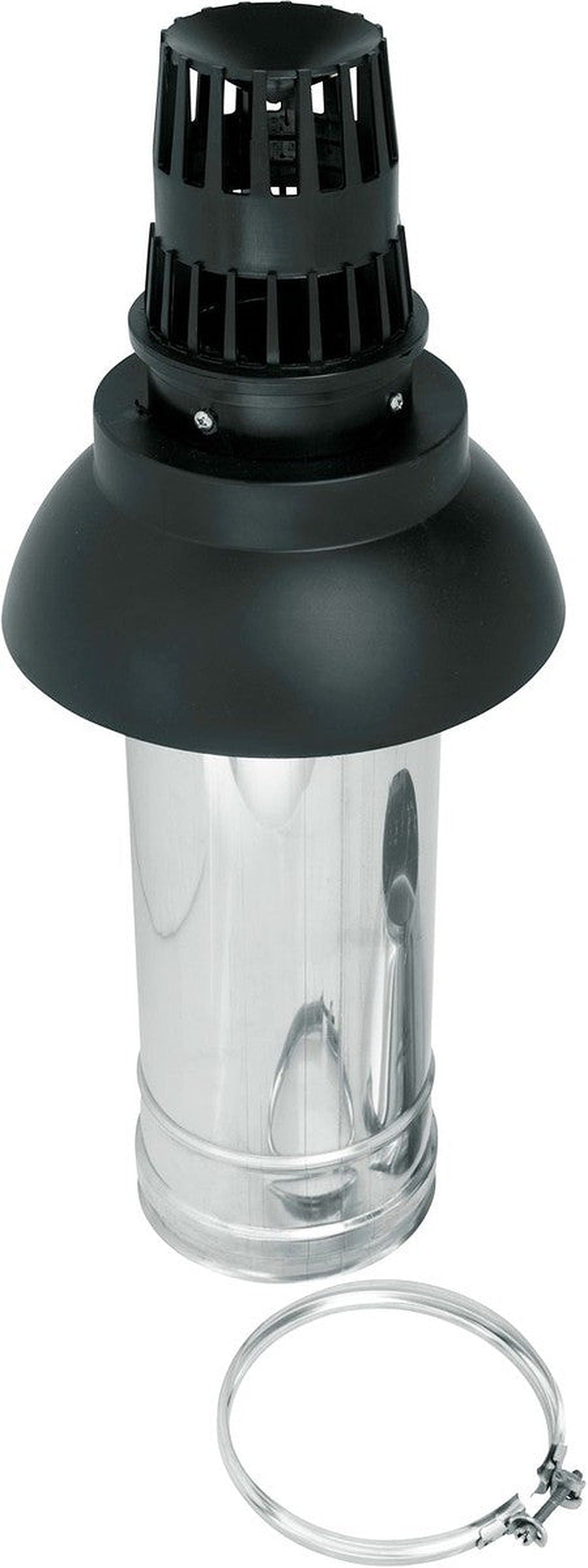 Uniflow Terminal 80/125mm STAINLESS STEEL / PP