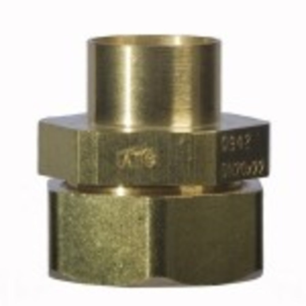 Chromed brass fitting D 32 x copper 22 x 1 – Boagaz