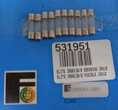 FER EL.3980138/0 FUSIBLE 2AX10