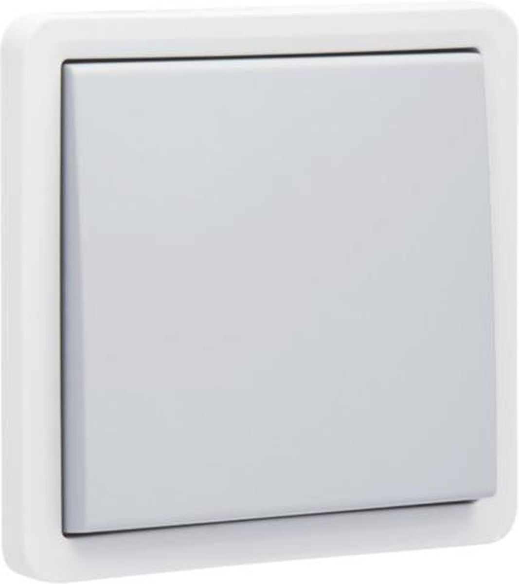 Surface-mounted two-way switch, splash-proof 10AX / 250Vac Grey