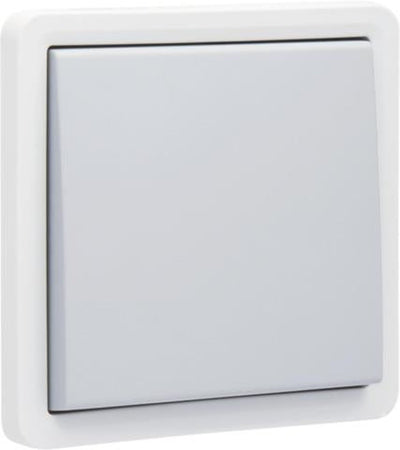 Surface-mounted two-way switch, splash-proof 10AX / 250Vac Grey