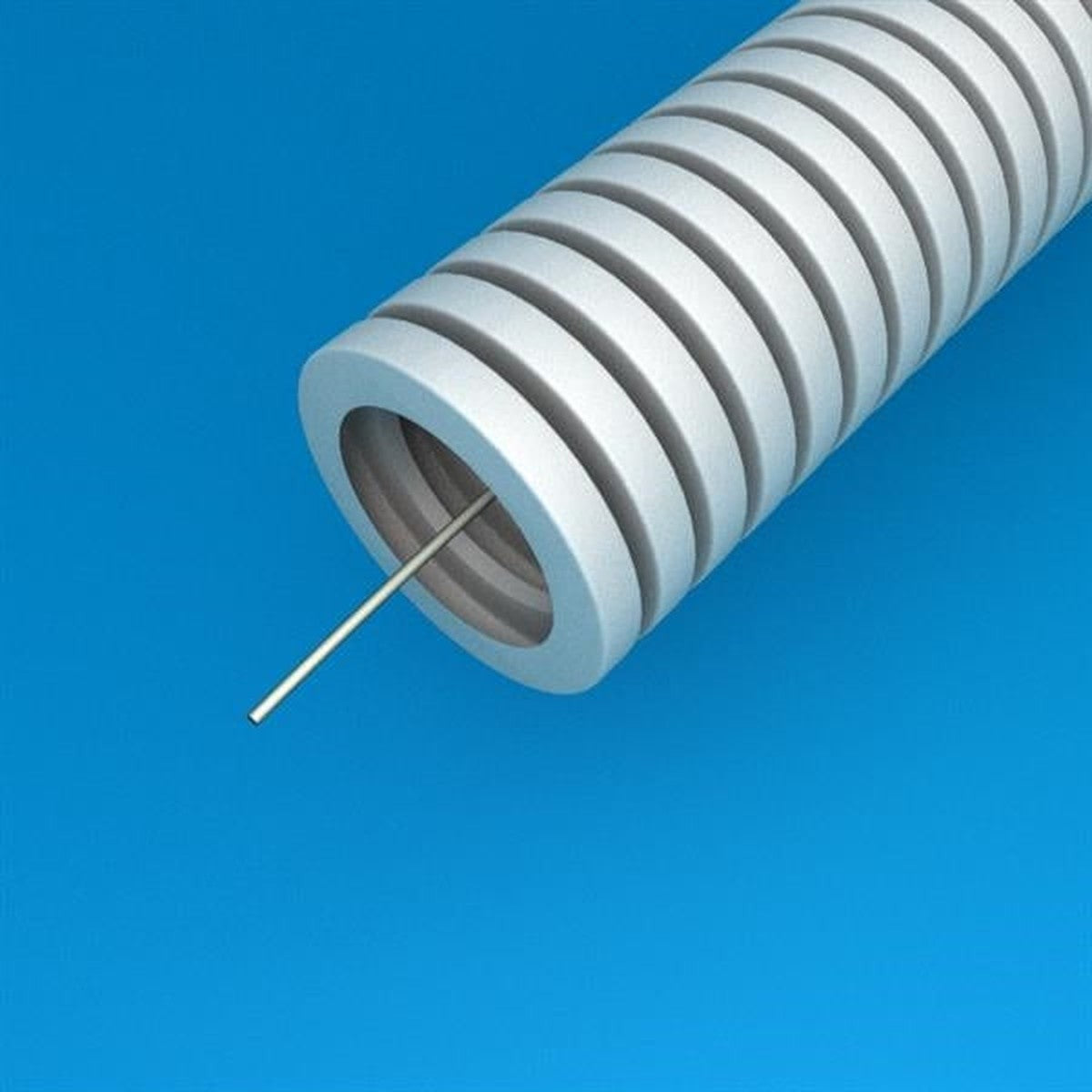 Tube vide avec tire fil diamètre 20mm Lsoh en rouleau de 50m