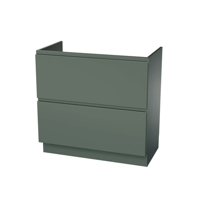 Van Marcke Fortitudo 45 Tre sous-meuble B1000xH880xD455mm 2tiroirs green