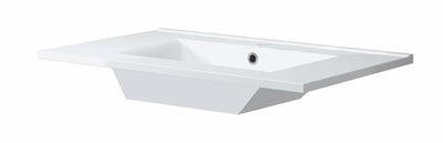 WASTAFEL FORM 81X46CM WIT PORSELEIN