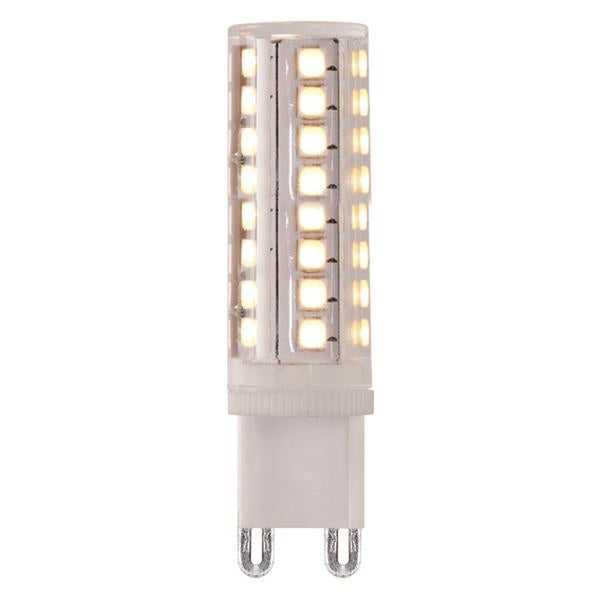 Lampe Led SMD G9 6W 220V 2700K en verre