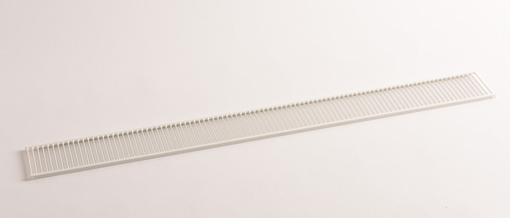 Van Marcke top grille T22 L2600mm steel white RAL9016