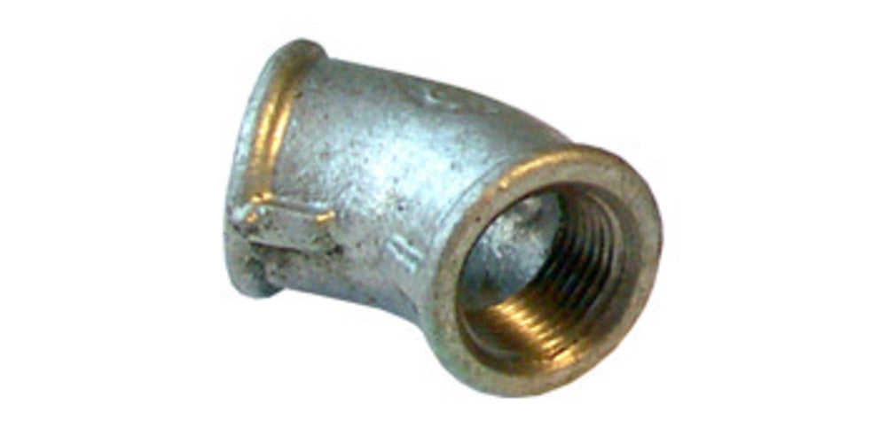 Galv.Fig.120-Coude 45 FF 1/2 V