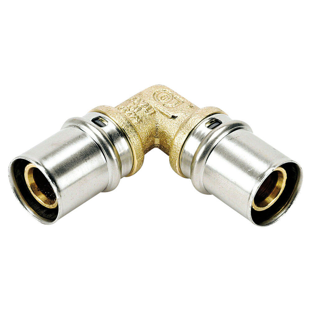 SYSTEMPEX coude 90° tube alu raccord à sertir 50-50