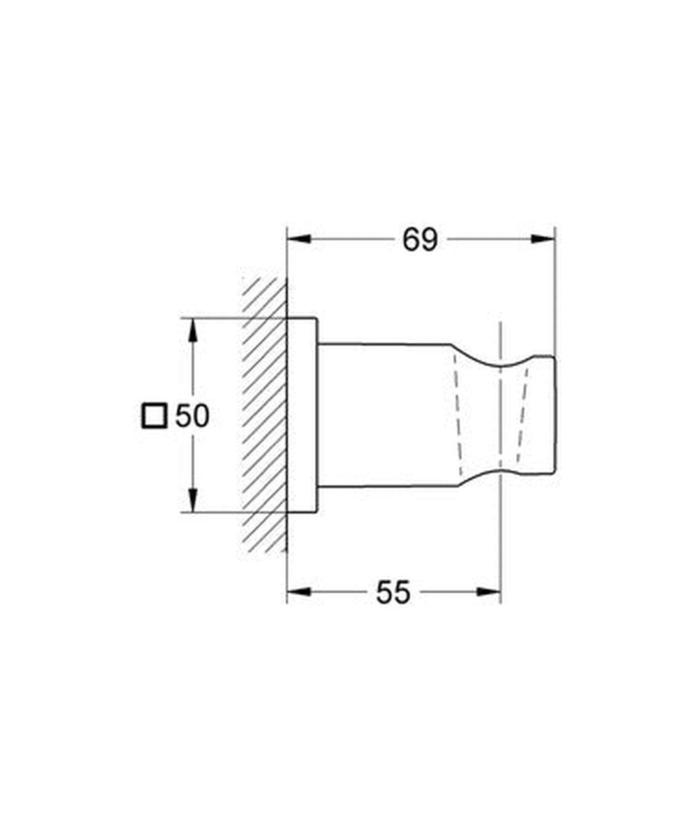 Grohe wandhouder voor handdouche