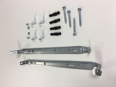 Rofix Trias jeu 2 consoles J pour radiateurs panneaux Henrad H900mm