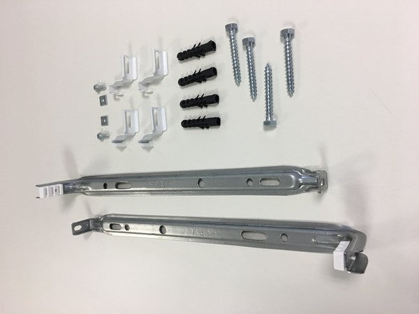 Rofix Trias jeu 2 consoles J pour radiateurs panneaux Henrad H900mm