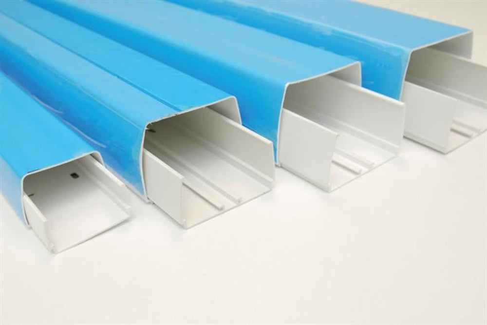 Optimal-Duct OD-80 80x60mm RAL9003 L2m