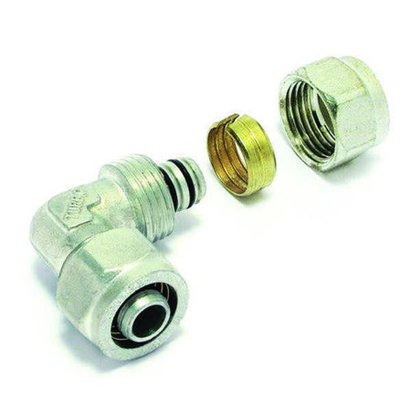 Comap Turboskin coude 90° multicouche Multiskin raccord compression 32-32