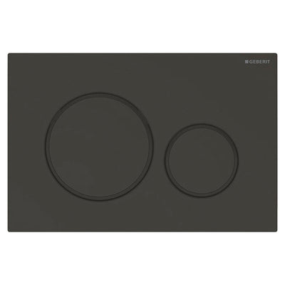 Geberit Sigma20 bedieningspaneel matzwart gelakt