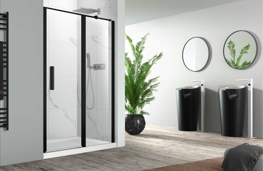 Van Marcke Pina XL Pivot Door 800x2000mm Matte Black