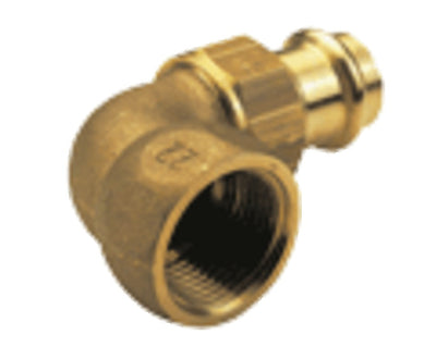 Coude union 90° bronze 28x4/4"F