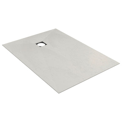 Wedi Top for Fundo Primo 1800x900x6mm rectangular decentralized drain gray