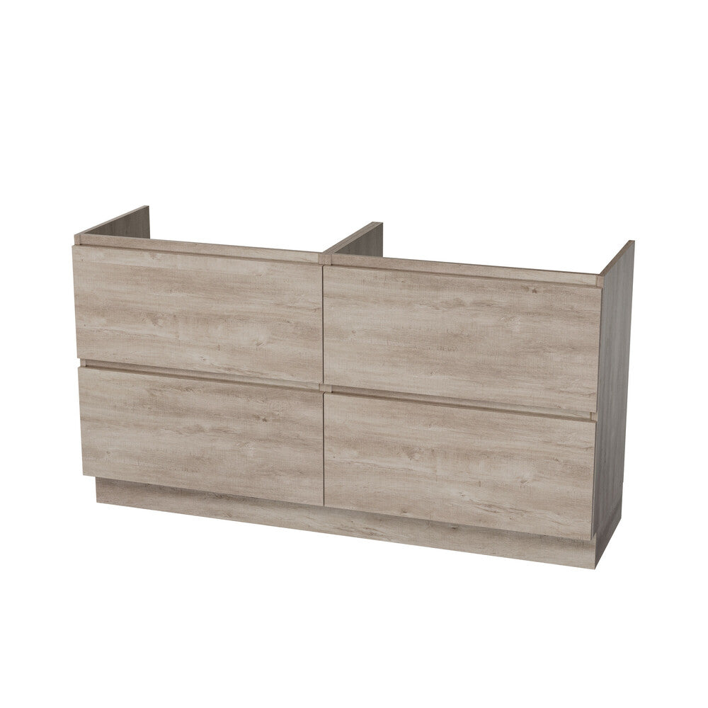 Van Marcke Ventus Tre under-cabinet B1400xH880xD495mm 4-drawer Rila Oak