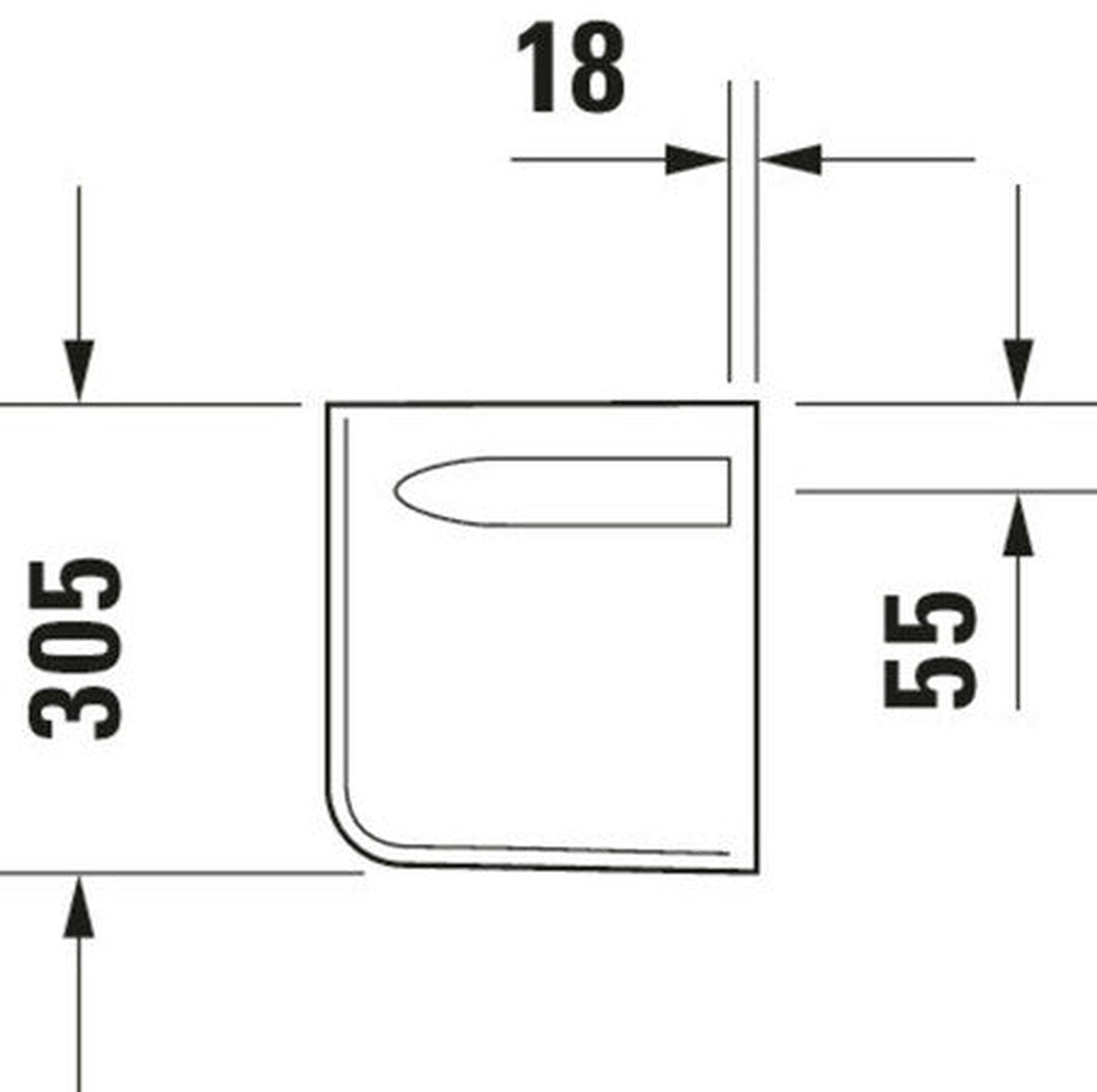 Duravit D-Code sifonkap