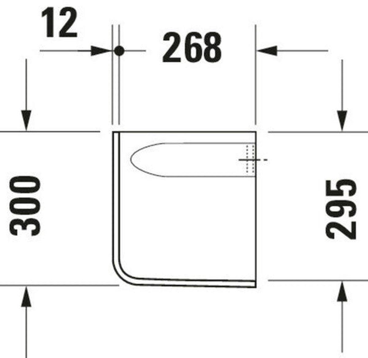 Duravit D-Code sifonkap