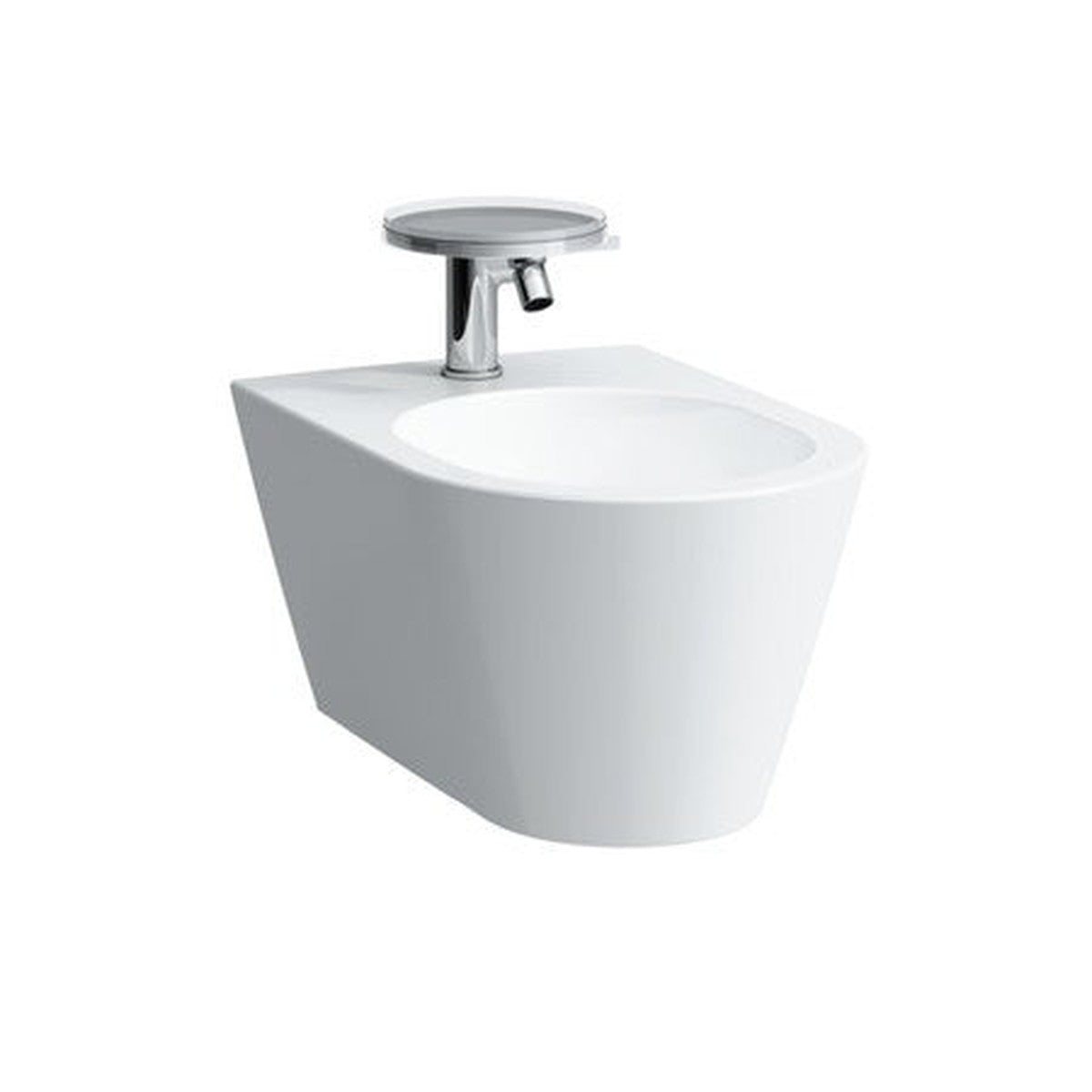 Laufen Kartell Wall-Mounted Bidet 1-Hole Matte White