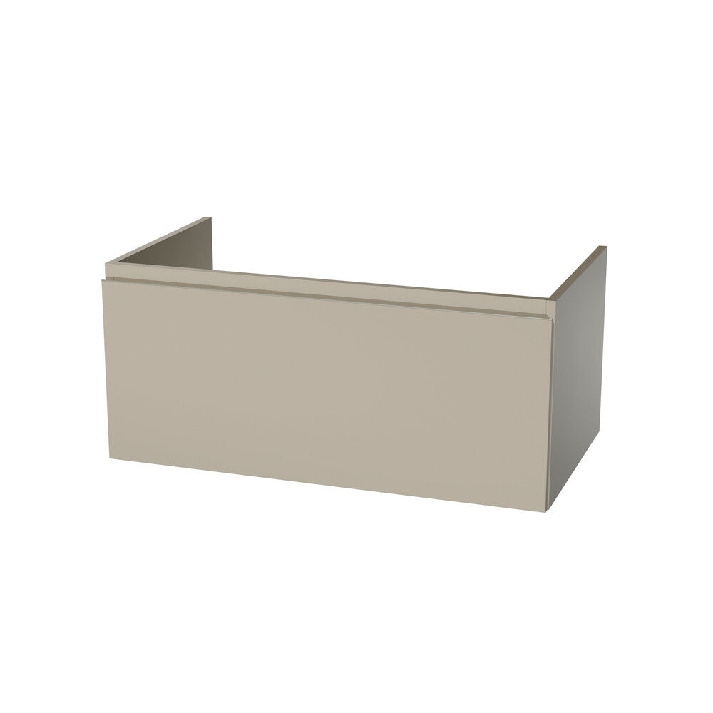 Van Marcke Fortitudo Uno sous-meuble B800xH400xD495mm 1tiroir taupe