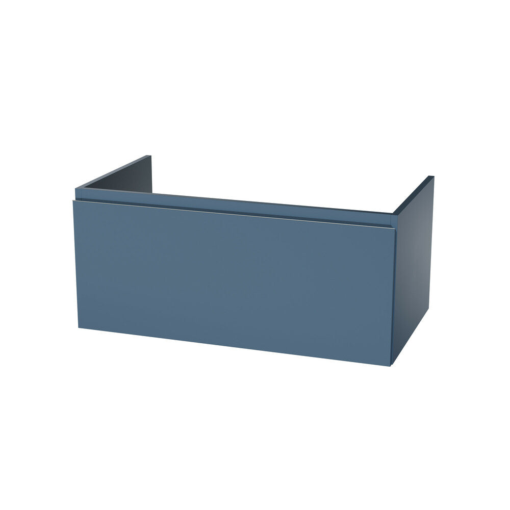 Van Marcke Fortitudo Uno vanity unit W900xH400xD495mm 1 drawer blue