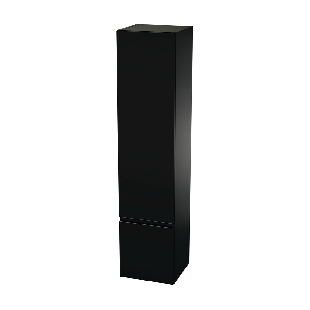 Van Marcke Fortitudo Uno armoire colonne L350xH1520xP340mm 2portes gauche black mat