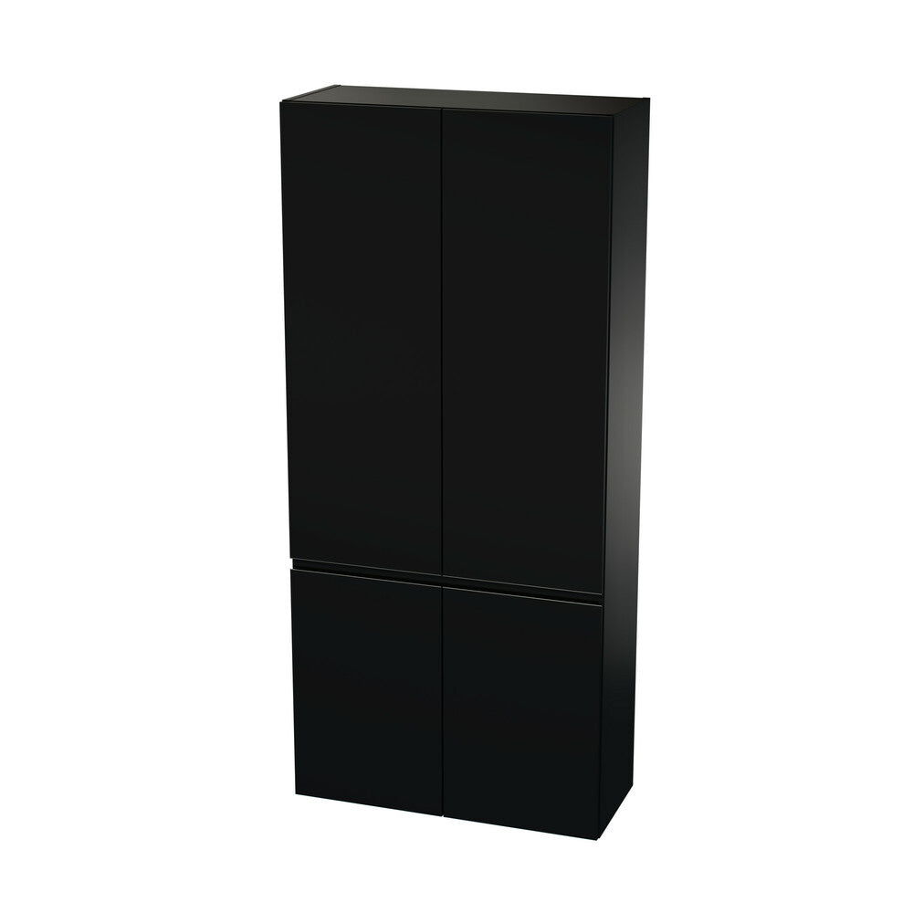 Van Marcke Fortitudo Due Tall Cabinet W800xH1760xD340mm 4 doors black matt