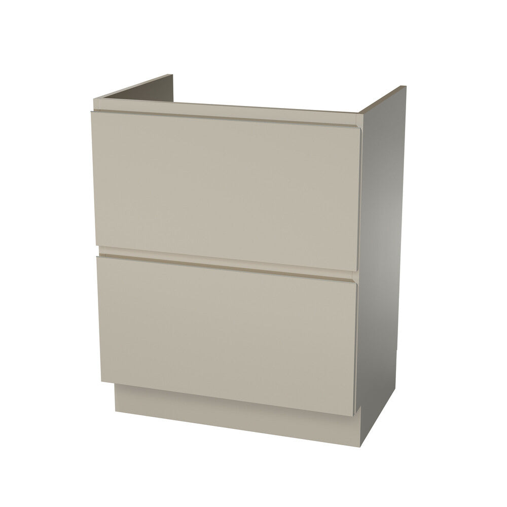 Van Marcke Fortitudo Base cabinet B700xH880xD495mm 2drawers beach