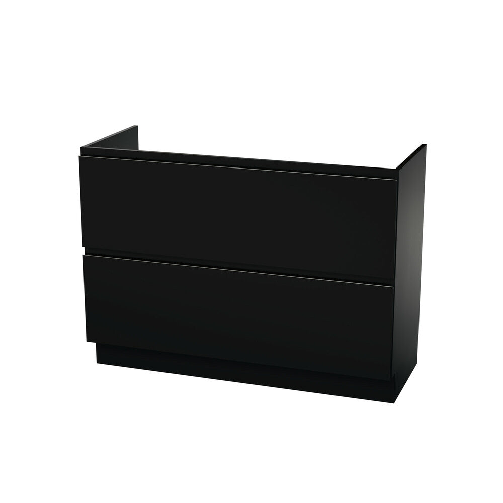 Van Marcke Fortitudo Tre sous-meuble B1200xH880xD495mm 2tiroirs black