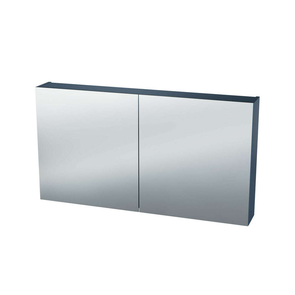 Van Marcke Nebulo Luxe armoire de toilette L1000xH650xP178 2 portes-miroir double face smoke blue