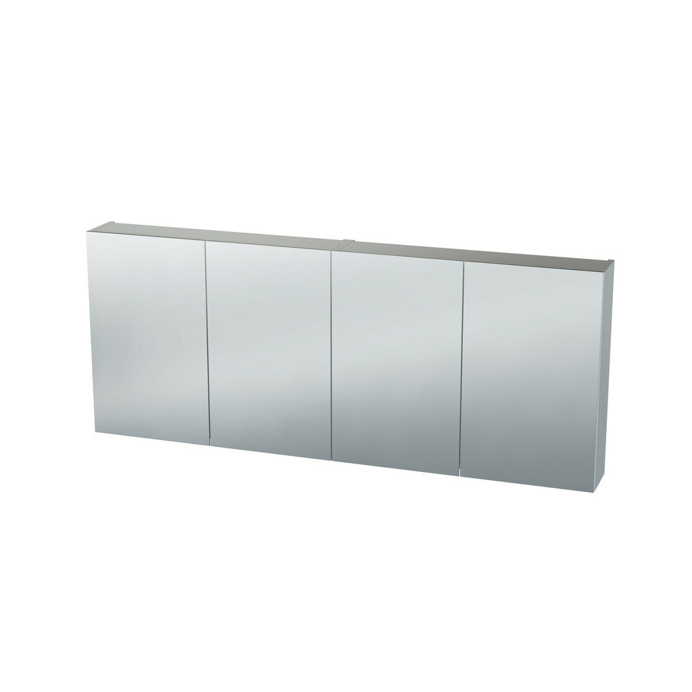 Van Marcke Nebulo Luxe armoire de toilette L1400xH650xP178 4 portes-miroir double face white matt