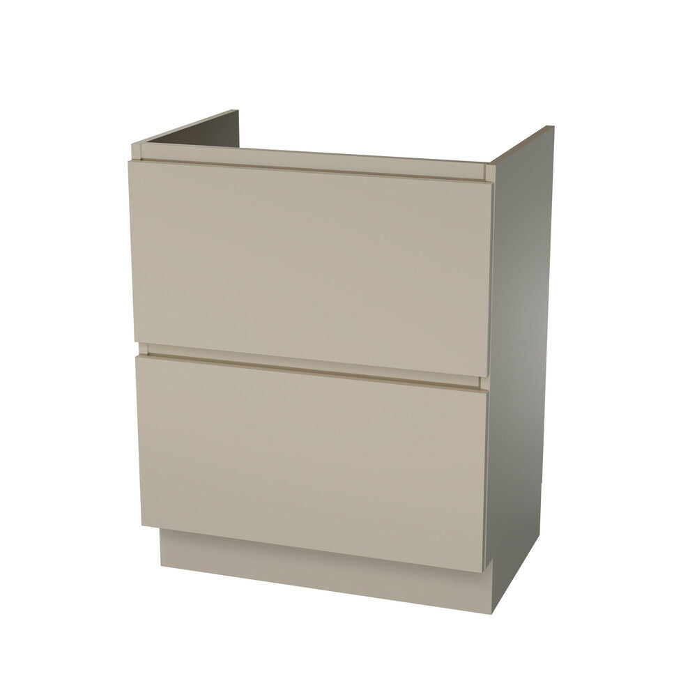 Van Marcke Ventus 45 Tre sous-meuble B600xH880xD455mm 2tiroirs taupe