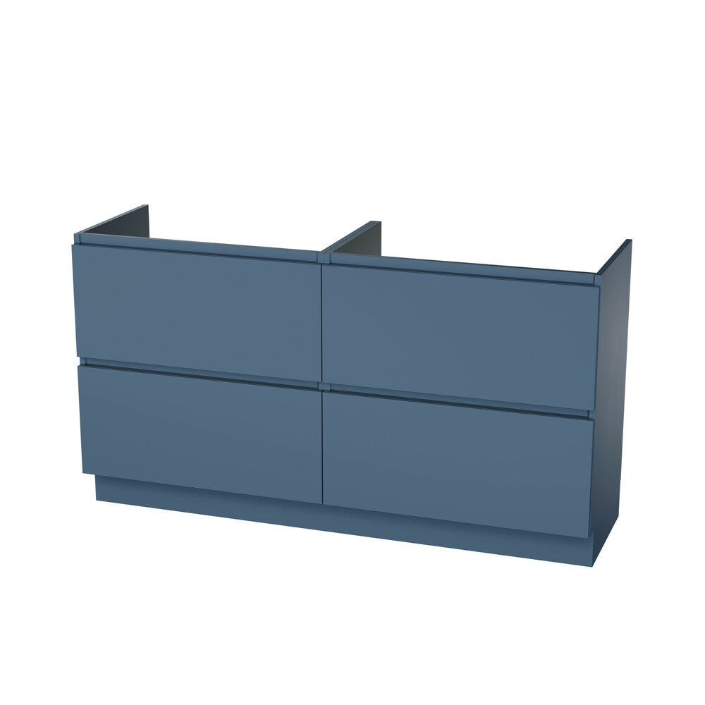Van Marcke Ventus 45 Tre onderkast B1600xH880xD455mm 4 laden blauw