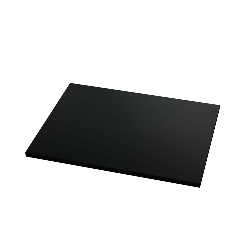Van Marcke Vero 45 wastafelblad L600xH18xP460mm mat zwart