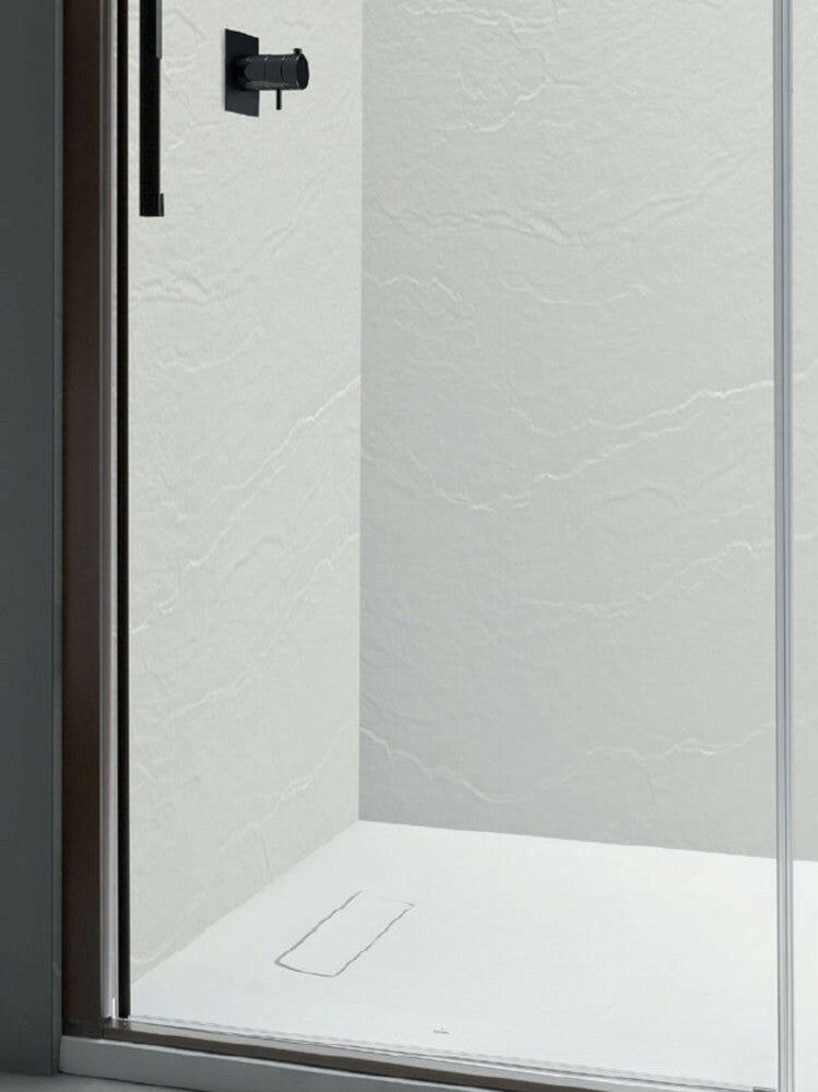 Panneau mural PER/PEX Arblu Easystone 90x250 cm gris iceberg