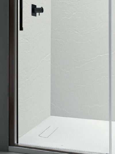 Panneau mural PER/PEX Arblu Easystone 90x250 cm gris iceberg