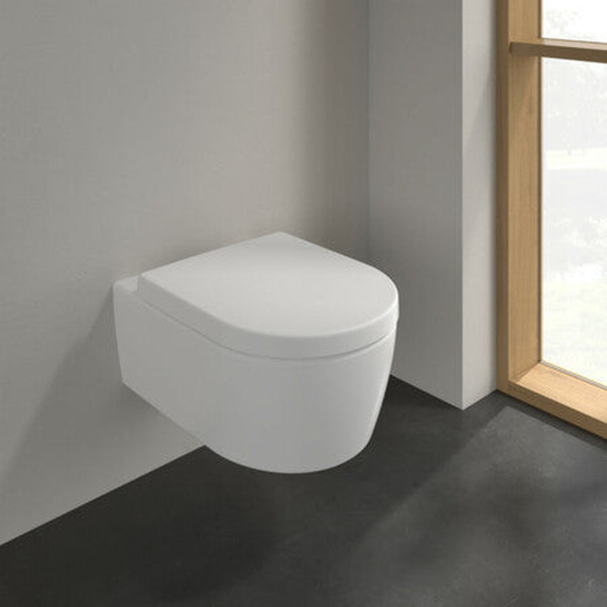 Villeroy&Boch Avento Wall-Mounted Toilet Pack Stone White CeramicPlus