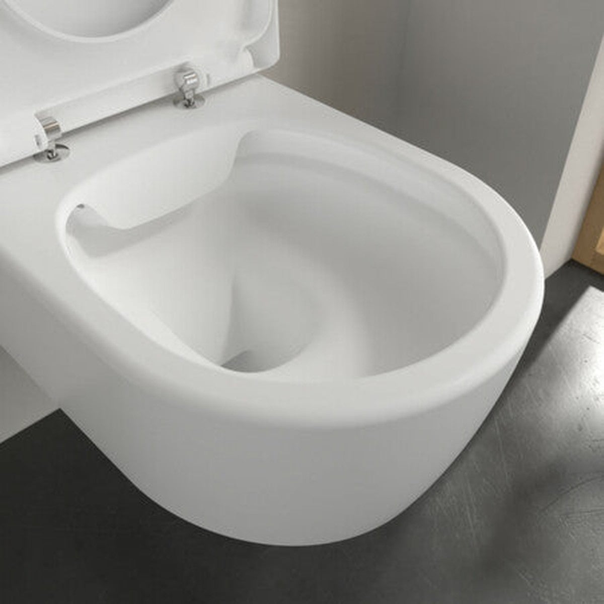 Villeroy&Boch Avento Wall-Mounted Toilet Pack Stone White CeramicPlus