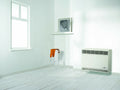 Flandria MK5 gasconvector lichtgrijs 4,5kW muuraansluiting