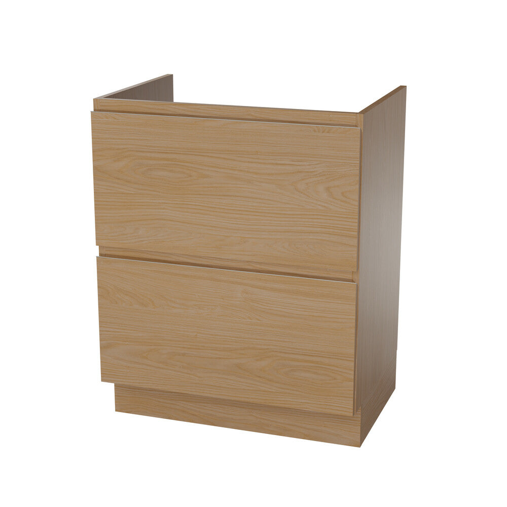 Van Marcke Fortitudo Tre onderkast B700xH880xD495mm 2 laden castello oak