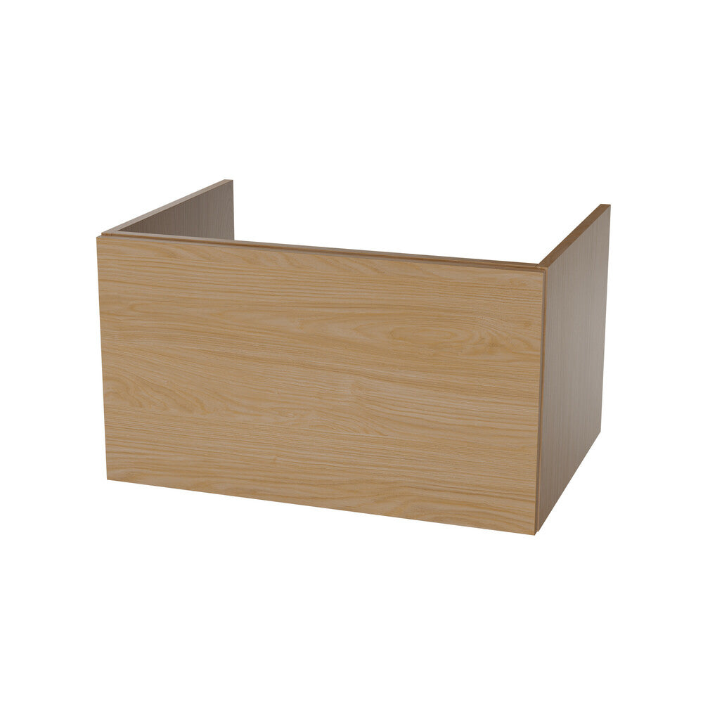 Van Marcke Novo 45 Uno under-basin cabinet L600xH400xD455mm 1-drawer Castello Oak
