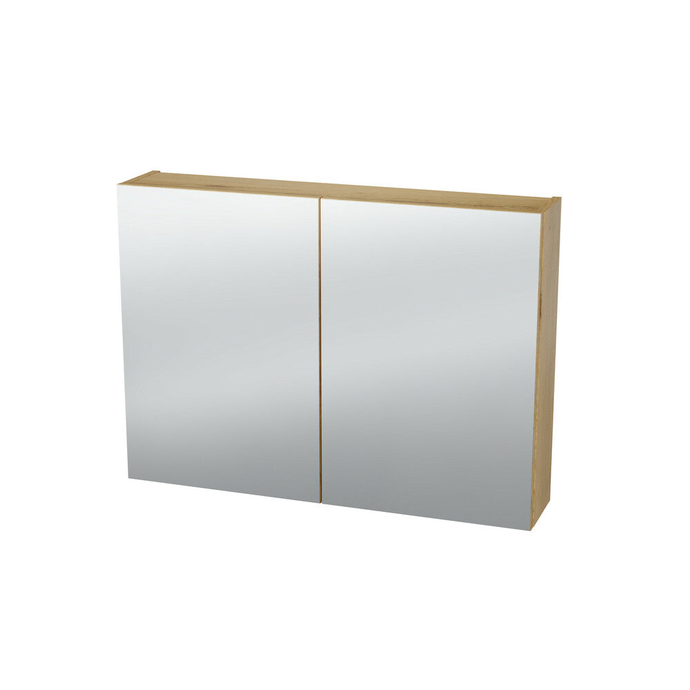 Van Marcke Nebulo armoire de toilette L800xH650xP178 2 portes simple face Halifax Gold