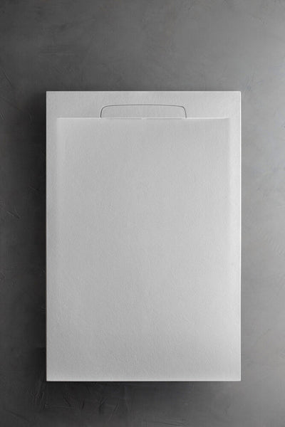 Douchebak Easystone Grip Pietrablu 90x160 cm wit
